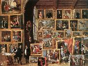 TENIERS, David the Younger The Gallery of Archduke Leopold in Brussels China oil painting reproduction